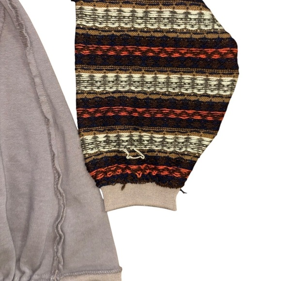 Mystree Distressed Laugenlook Boho Sweater Women’s M Casual Colorful Knit Cozy - Picture 12 of 12